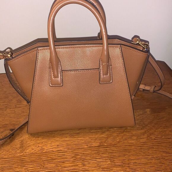 Michael Kors Avril Small Top Zip Satchel Crossbody MK Signature - Picture 10 of 16